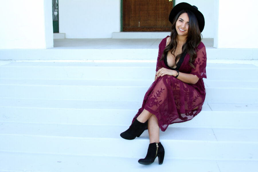 Lace Maxi Dress